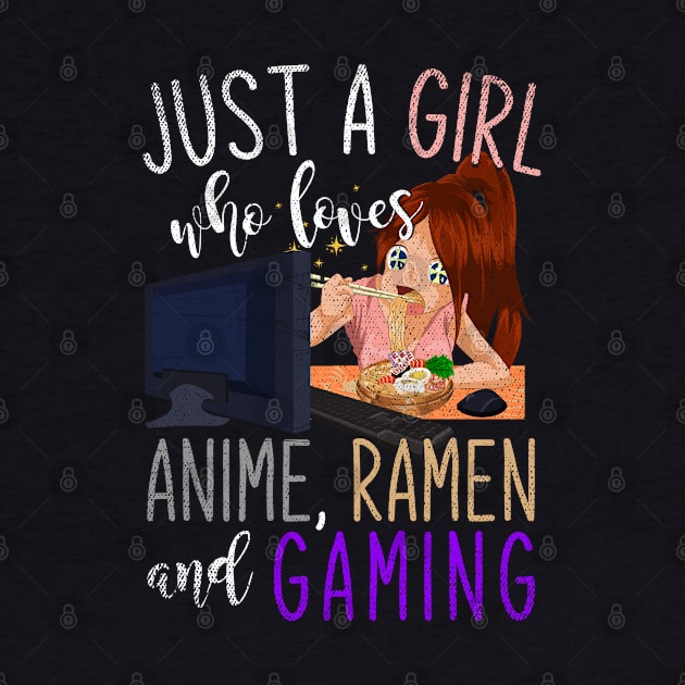 Anime Cosplay Japanimation Ramen Japan Kawaii Girl Gamer Manga by ShirtsShirtsndmoreShirts